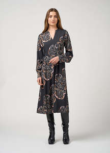 Madly Sweetly: Madly Sweetly Wood Rose Dress / MS1847
