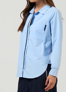 Garments: Madly Sweetly Mixed Media Shirt / MS1828 (2 Colours)