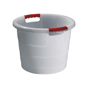Garden Accessories: Universal Round Container 30L - White