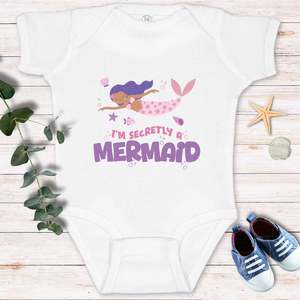 Frontpage: I'm secretly Mermaid Bodysuit