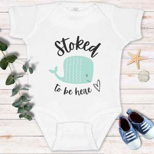 Stoked to be here Bodysuit