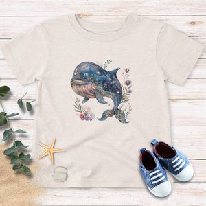Auto: Cosmic Bloom Whale Toddler Tee