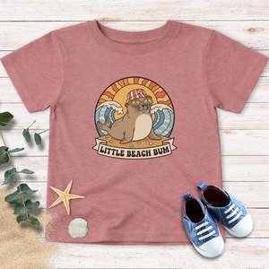 Little Beach Bum Toddler Tee