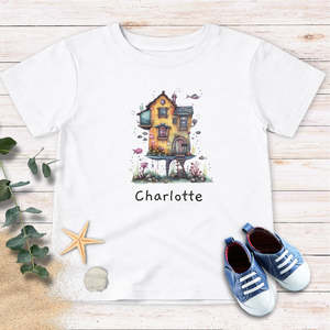 Personalized Underwater house Toddler Tee