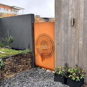 Pedestrian Gates Nz: Garden Privacy Doors & Pedestrian Gate - Mandala