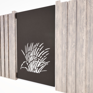 Pedestrian Gates Nz: Grass - Garden Gates | Corten or Aluminium NZ Made