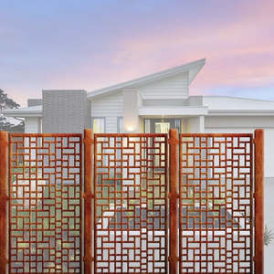 Fence Panels & Decorative Security Screen - Vertical Tetris