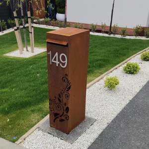 Ponga - Free Standing Letterbox - Medium Size