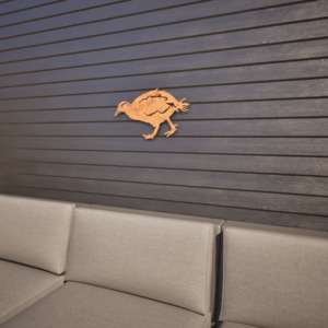 Outdoor Corten Wall Art: Weka  - Corten Steel Outdoor Art