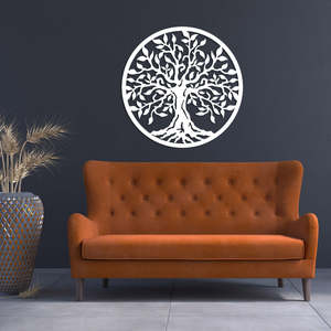 Tree Of Life  - Laser Cut Corten Steel Wall Feature
