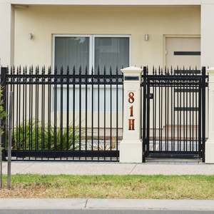 Corten Steel House Numbers Bernard Small (200mm)