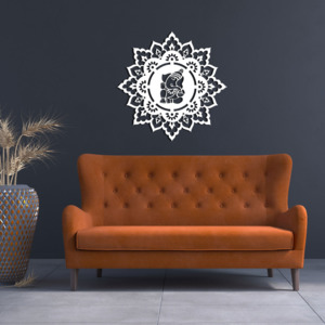 Ganesha Mandala - The God of Beginnings Metal Art