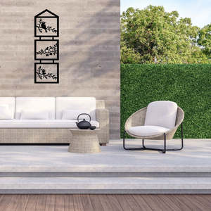 Wall Art: Three Birds - New Zealand's Natives Metal Art