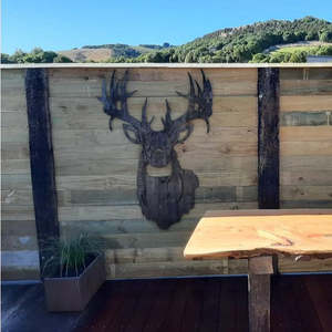 Stag Head - Large Metal Wall Art