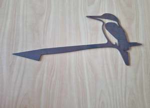 Clearance: Garden Metal Art Kingfisher Arrow -  ** Clearance **