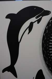 Laser Cut Wall Art - DOLPHIN ** Clearance **