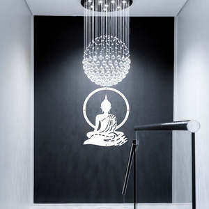 Black Friday Deal - Buddha In Meditation - Laser Cut Metal Wall Art