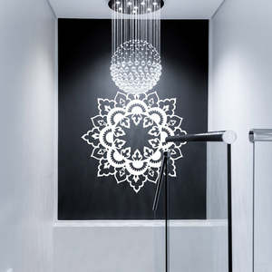 Boho Mandala CR6 - Large Laser Cut Metal Wall Art