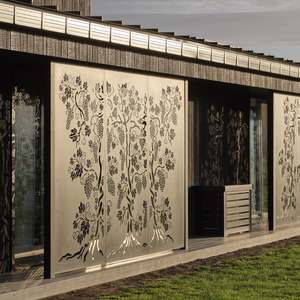 Laser Cut Privacy Screens Fence Panels: ** As seen on Grand Design NZ** Vineyard Set - Laser Cut Screens