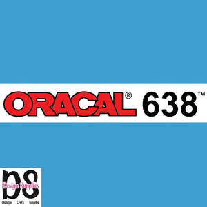 Oracal 638 Wall Art: Oracal 638 Wall Art - Ice Blue