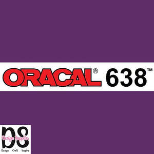 Oracal 638 Wall Art: Oracal 638 Wall Art - Violet
