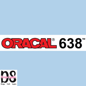 Oracal 638 Wall Art - Powder Blue