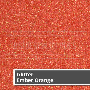 Siser Glitter 2 - Ember Orange