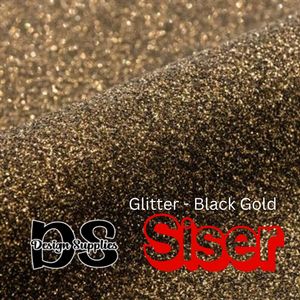 Siser Glitter 2 - Black-Gold