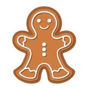 Acrylic - 3 Inch Ginger Bread Man