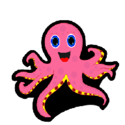 Acrylic Blanks Animal: Acrylic - Octopus