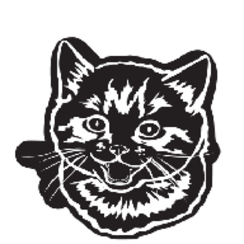 Acrylic Blanks Animal: Acrylic - Cat head
