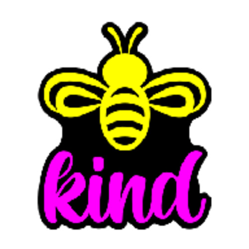 Acrylic Blanks Animal: Acrylic - Be Kind