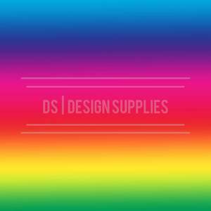 Patterned Rainbow Patterns: Rainbow Ombre