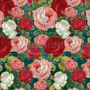 Patterned Floral: Roses