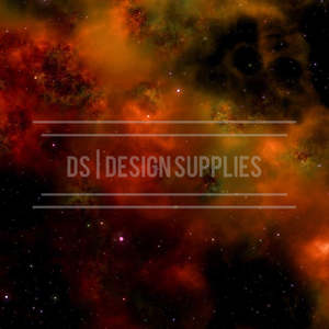 Orange Starlit Night