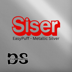 Siser EasyPuff - Metallic Silver