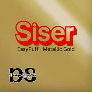 Siser 3d Techno: Siser EasyPuff - Metallic Gold