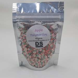 Polymer Clay - Apple