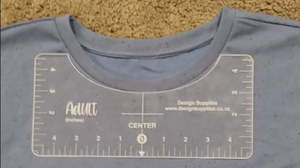 Tools And Accessories: Adult Crew Shirt Alignment Acrylic