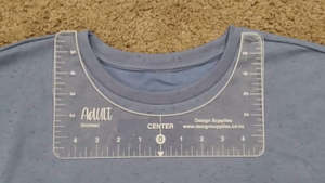 Adult Scoop Neck Shirt Alignment Acrylic