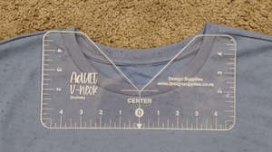 Adult V Neck Shirt Alignment Acrylic