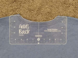 Tools And Accessories: Adult Back Shirt Alignment Acrylic