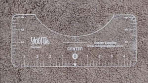 Tools And Accessories: Youth Front Shirt Alignment Acrylic