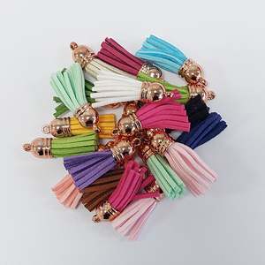 20 Pack Rose Gold Topped Tassels