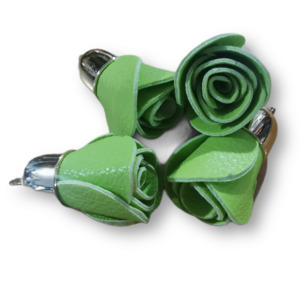 Tassels: 3 Pack Lime Rose Tassel