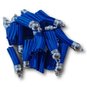 Tassels: 10 Pack Royal Blue Tassels