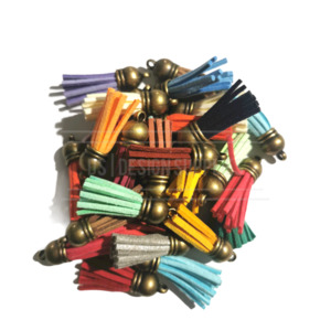 Tassels: 20 Pack Bronze Topped Tassels