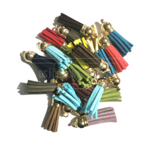 Tassels: 20 Pack Gold Topped Tassels