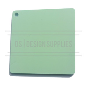 Acrylic Blank Pastels: Acrylic - 2 inch Square Pastel Mint
