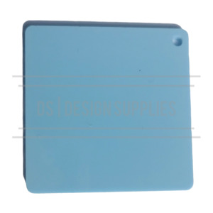 Acrylic Blank Pastels: Acrylic - 2 inch Square Pastel Blue